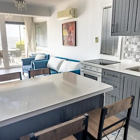 Gündoğan Bay View - Garden - Terrace - Air Conditioning